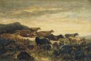 Narcisse Virgilio Diaz, Zonsondergang met koeien